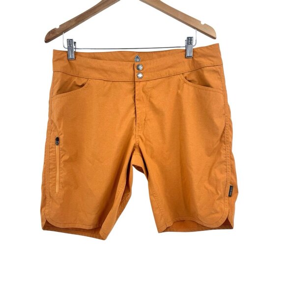 Club Ride Pants - CLUB RIDE Women's Muted Orange Flat Back 9" Inseam Shorts XL